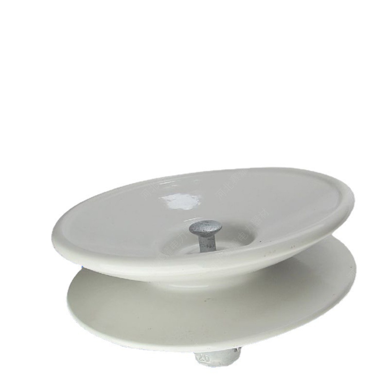 XWP-70防污形悬式陶瓷绝缘子陶瓷绝缘金具瓷绝缘子高压绝缘子