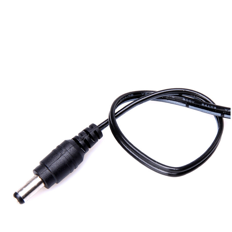 DC公头转接线 监控摄像头电源接头 电源头 5.5*2.1mm 12V DC插头