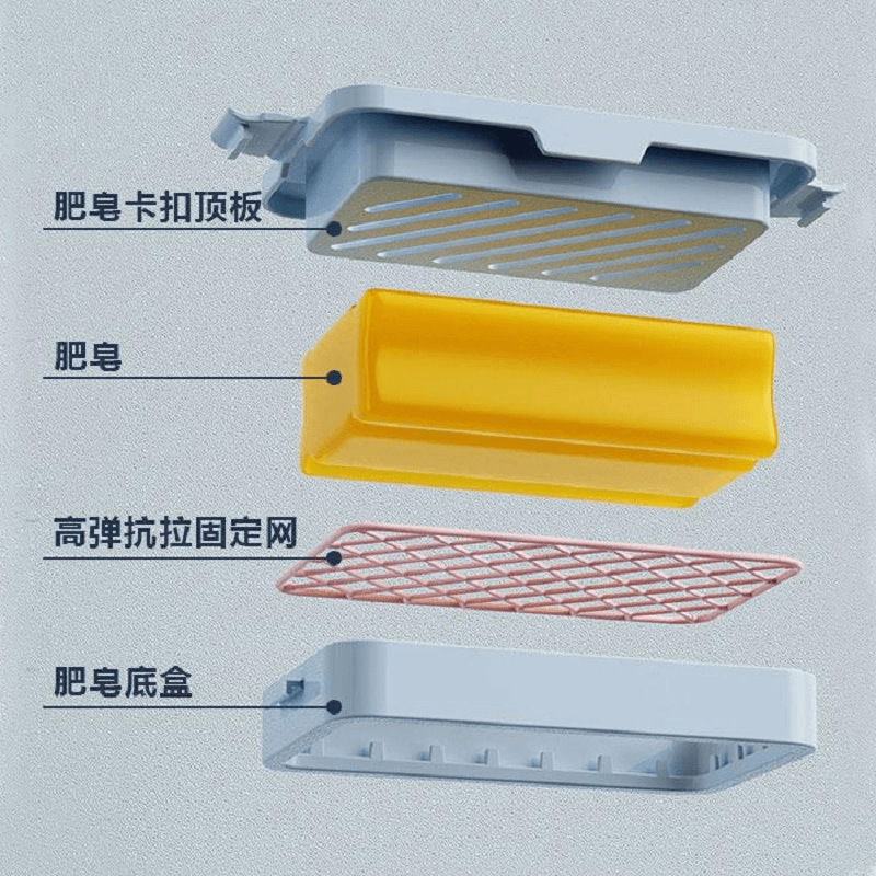 高弾性メッシュ石鹸発泡ボックス多機能洗濯ハンズフリー発泡滑り止め排水石鹸収納ボックス卸売|undefined