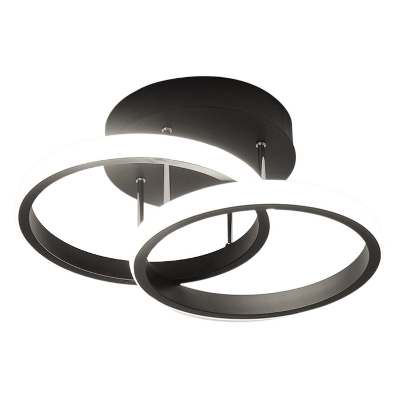 Lámpara de pasillo exclusiva transfronteriza lámpara de balcón LED moderno minimalista nórdico creativo personalizado guardarropa sala de estar lámpara de entrada