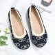 Korean version of spring and summer domestic trade leopard print knitted shoes cloth shoes breathable explosive knitted mesh fashion women's shoes