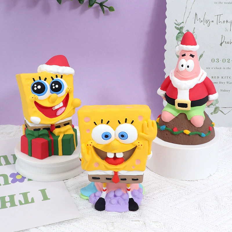 Cartoon sponge children's silicone mold, aromatherapy for auto, 3D
