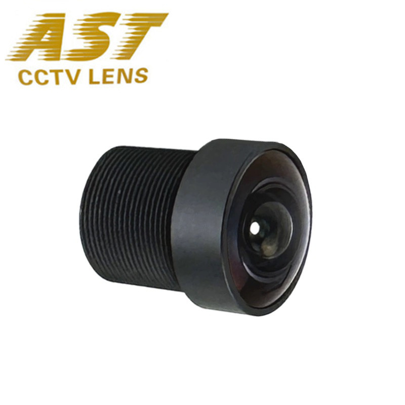 파노라마 렌즈 1.8MM 헤드 직경 14MM HD 5 백만 M12 인터페이스 광각 185 도 이미징 어두운 각도 없음