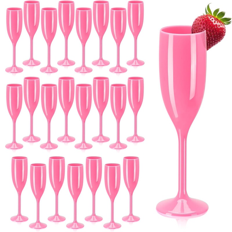 Champagne Glasses Plastic Goblet Reusable Not Easily Broken Wedding Bridal Shower Bachelorette Party Wine Glass Champagne Glasses Plastic Goblet Reusable Not Easily Broken Wedding Bridal Shower Bachelorette Party Wine Glass
