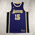 Hot pressed lakers 15 purple