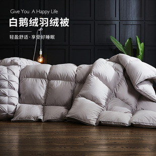 Duvet 95 white goose down 100 cotton winter quilt single double five-star hotel spring and autumn quilt core wholesale