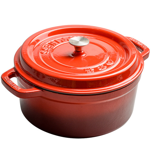 Export quality 25CM enamel cast iron pot soup pot cast iron porcelain pot non-coated non-stick iron pot iron stew pot