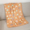 280g coffee color big dog claw blanket