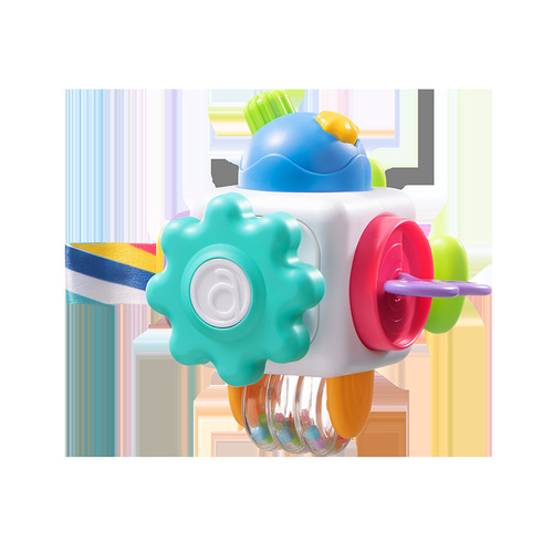 Ausbēi Pocket Busy Ball Infant Baby Massage Toy, Portable Hand Grabbing Sensory Integration Grip Training Toy for Kids