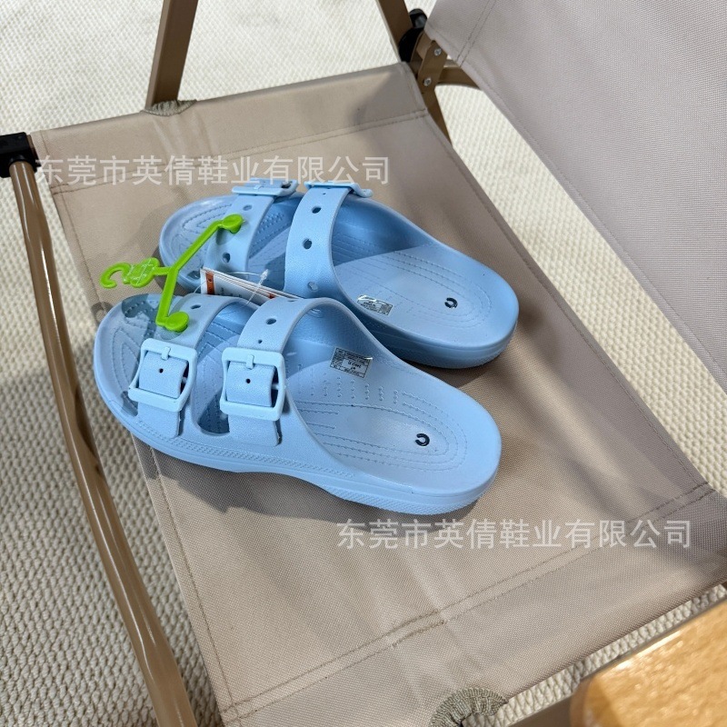 天蓝色自在凉鞋 / W5-35码