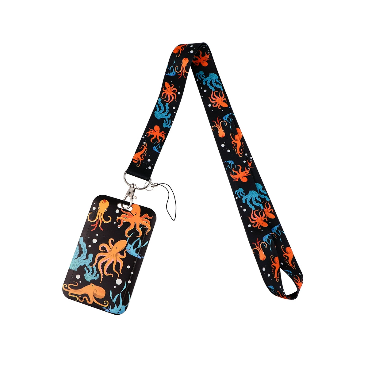 Mobile phone, strap, card holder, universal protective travel card case for students