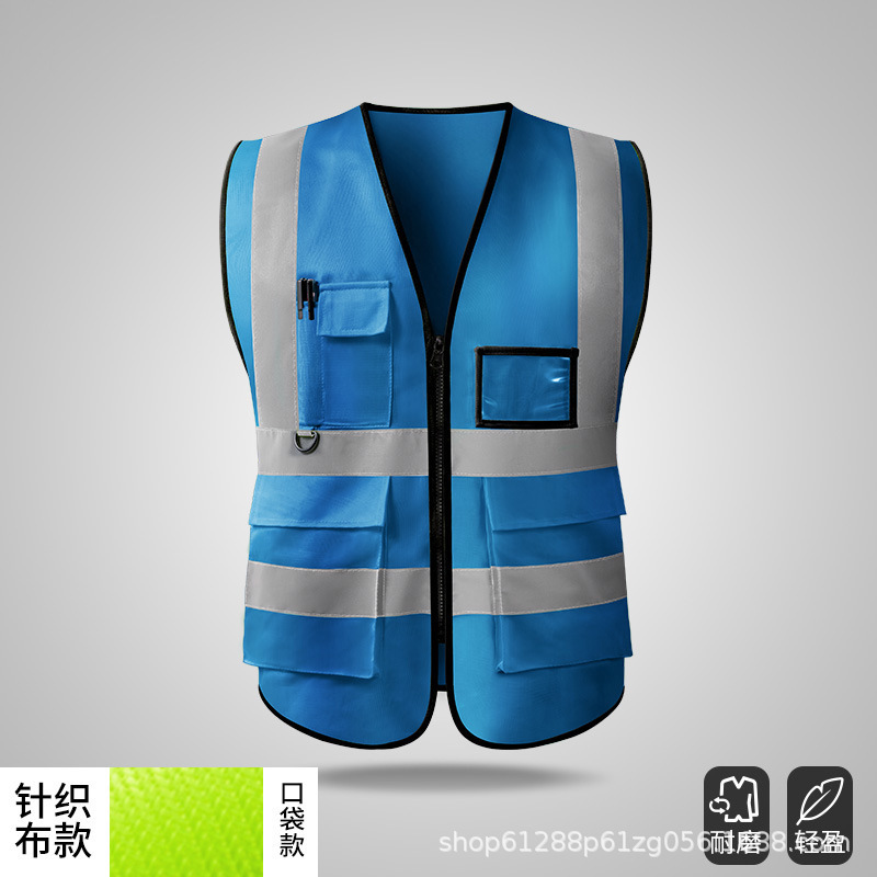 chaleco reflectante construcción chaleco de construcción ropa de trabajo sanitaria seguridad protección transpirable personalizada ropa de trabajo transpirable