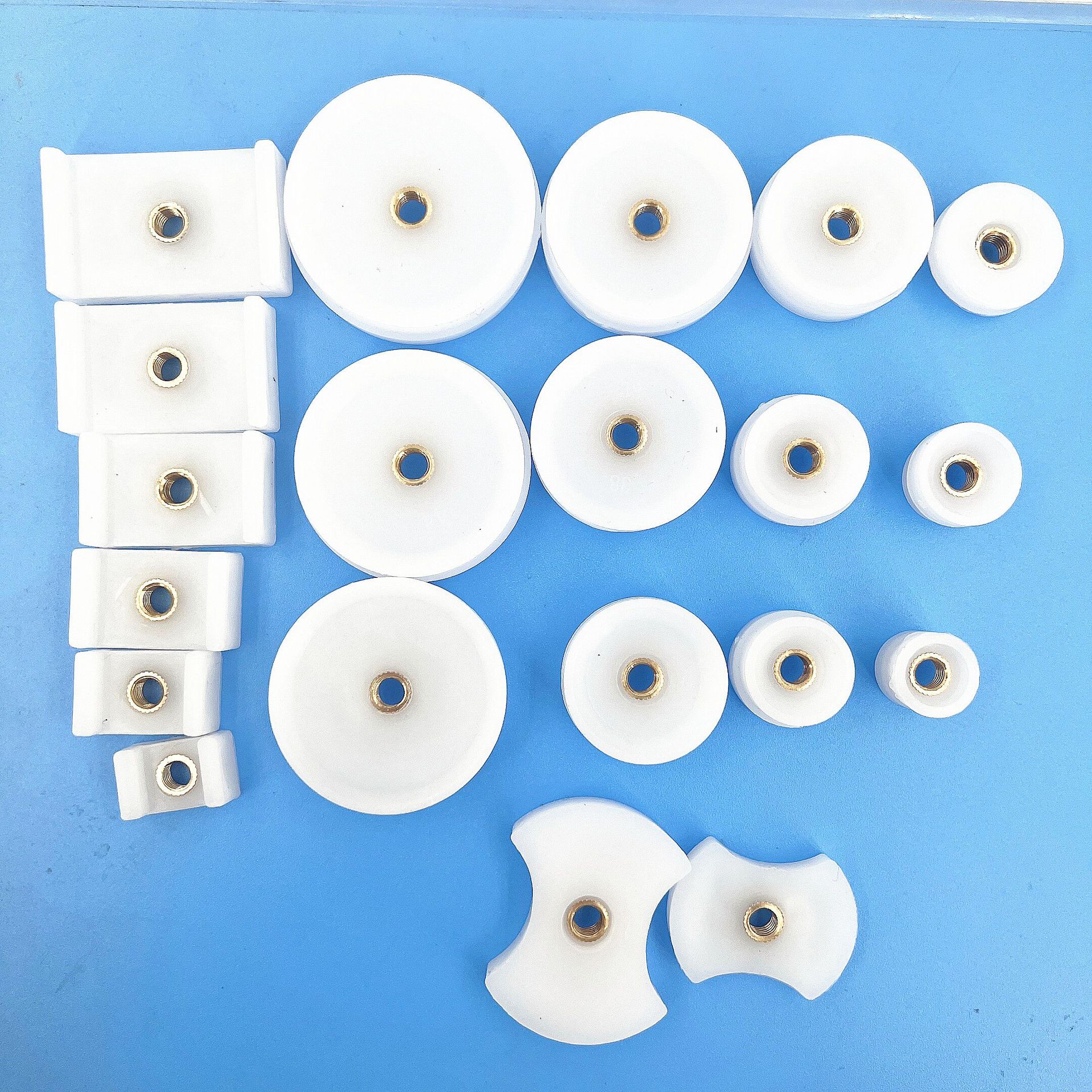 修表工具 轧胶盖钳压盖器配件 6917压机胶碗 手表20粒袋装压膜