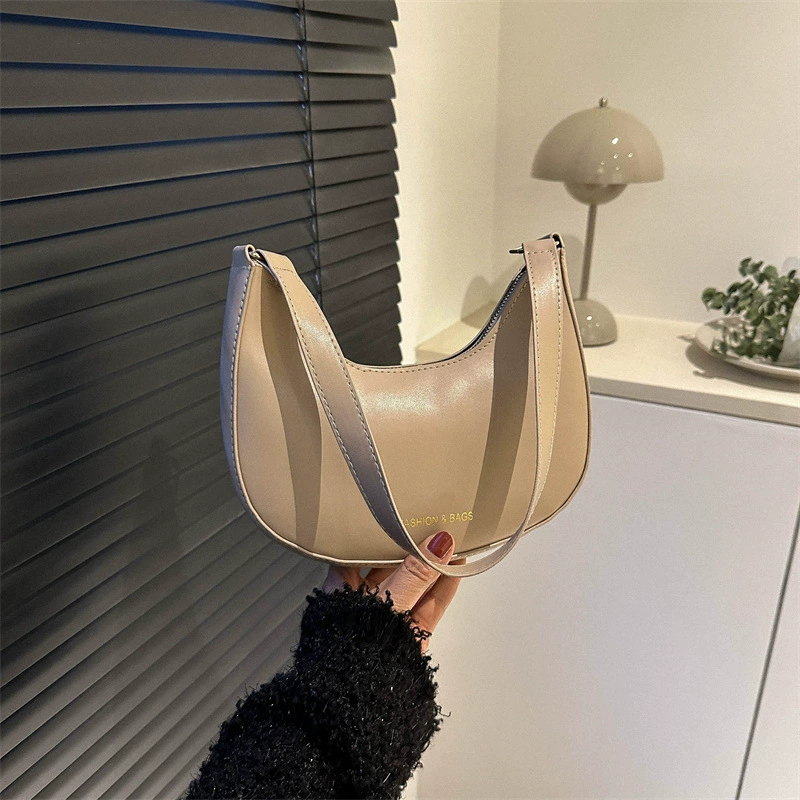 Handheld one-shoulder bag, small spring–summer compact design, 14×3.7×11.3 cm