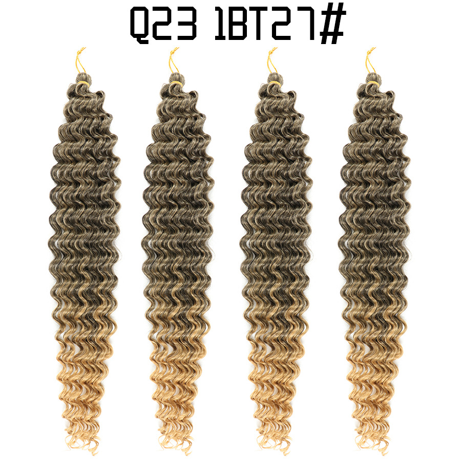 Peluca crochet africana rizada, fibra sintética, venta al por mayor