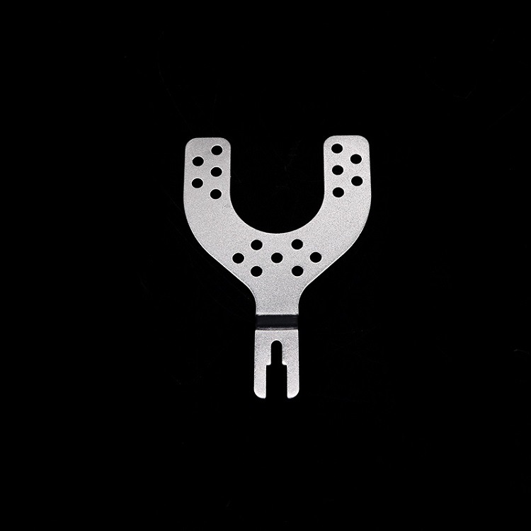 Tenedor de mandíbula dental, tenedor de metal semiajustable, conjunto de soporte de mandíbula ajustable, tenedor de plástico, arco de cara