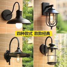 户外壁灯防水露台灯室外阳台庭院别墅美式复古高级LED工程照明灯