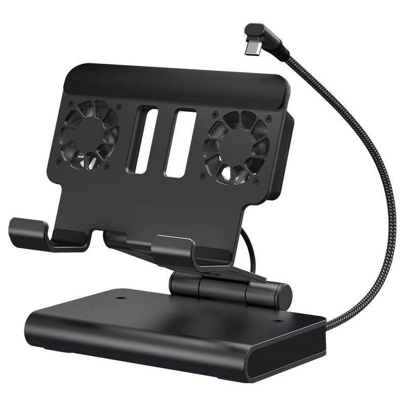 Switch2 冷却ベース 4K@144Hz ハイブラシハンドヘルドドッキングステーション NS2 デュアルファンラジエーター スクリーンプロジェクター|undefined