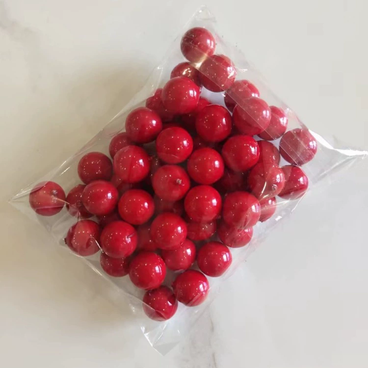 Симуляция без шеста DIY декоративный маленький красный плод праздничное украшение, симуляционные красные ягоды декоративное оформление дома маленькие ягоды