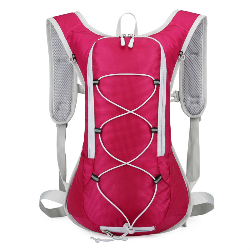 Mochila de Hidratación Nylon y Poliéster Transpirable y Resistente al Desgaste para Ciclismo