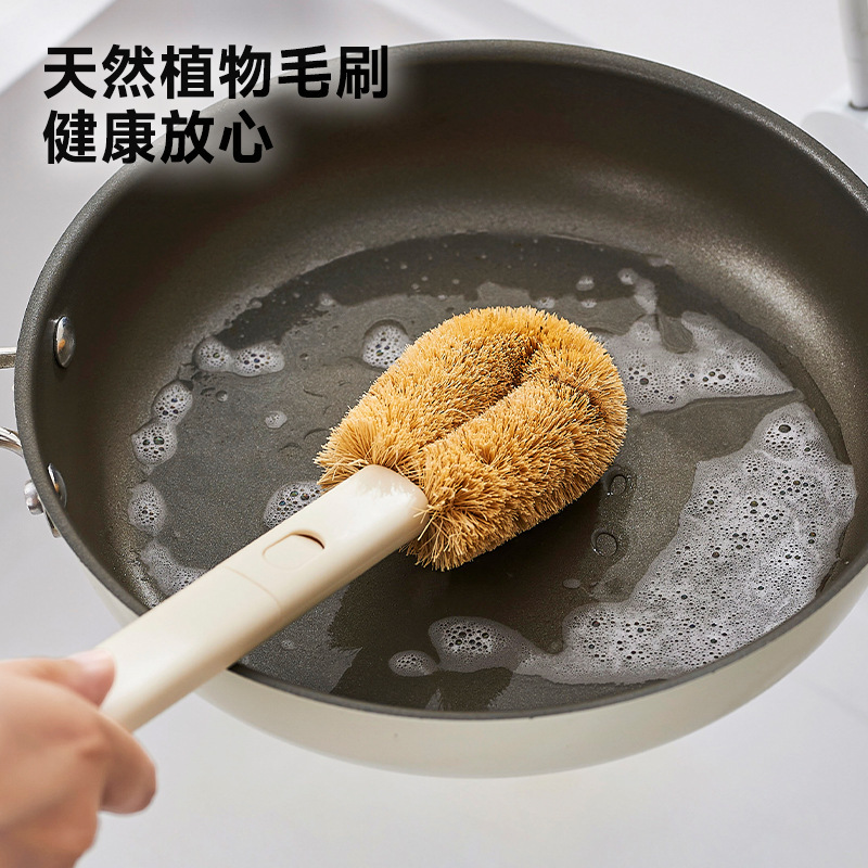 【売れ筋】キッチン掃除用6点セット カップブラシ 鋼球 隙間ブラシ 掃除道具 収納便利 ハンドル付き|undefined