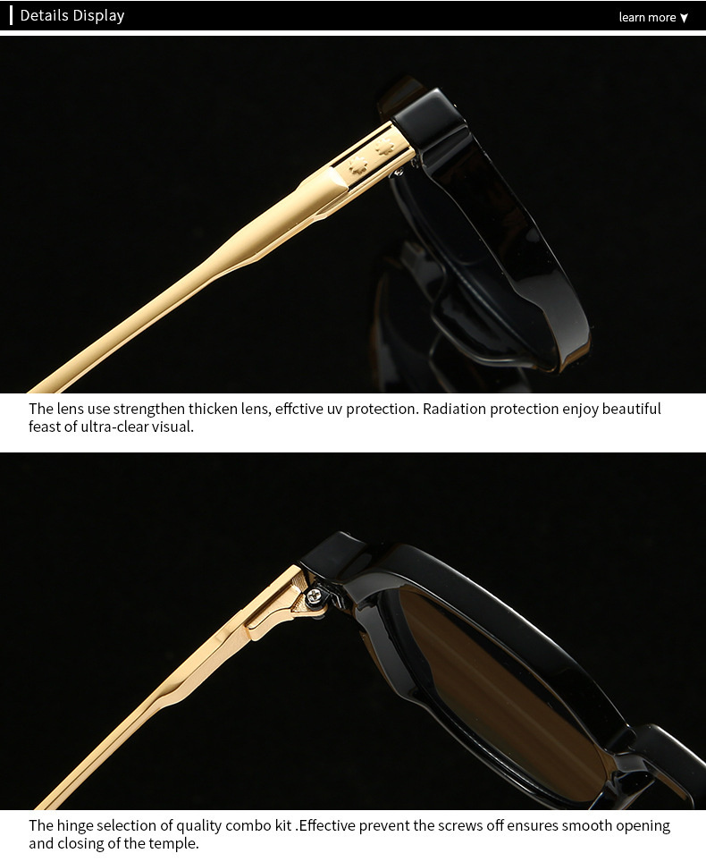 Herren Sonnenbrille Mit Schmalem Rahmen Für Den Streetstyle_voghion.com