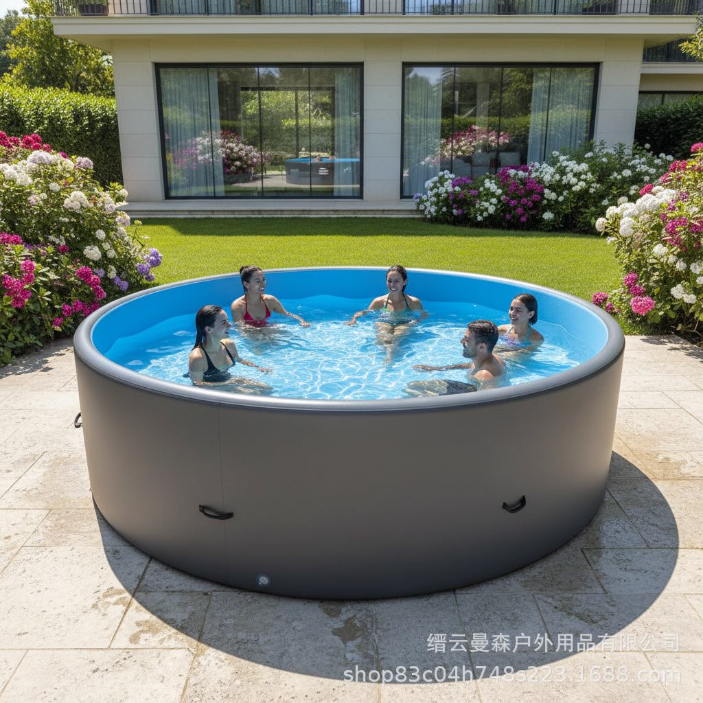 Piscina infláble al aire libre comercial doméstica para adultos y niños piscina de juego gruesa fábrica directa de desgaste image 8