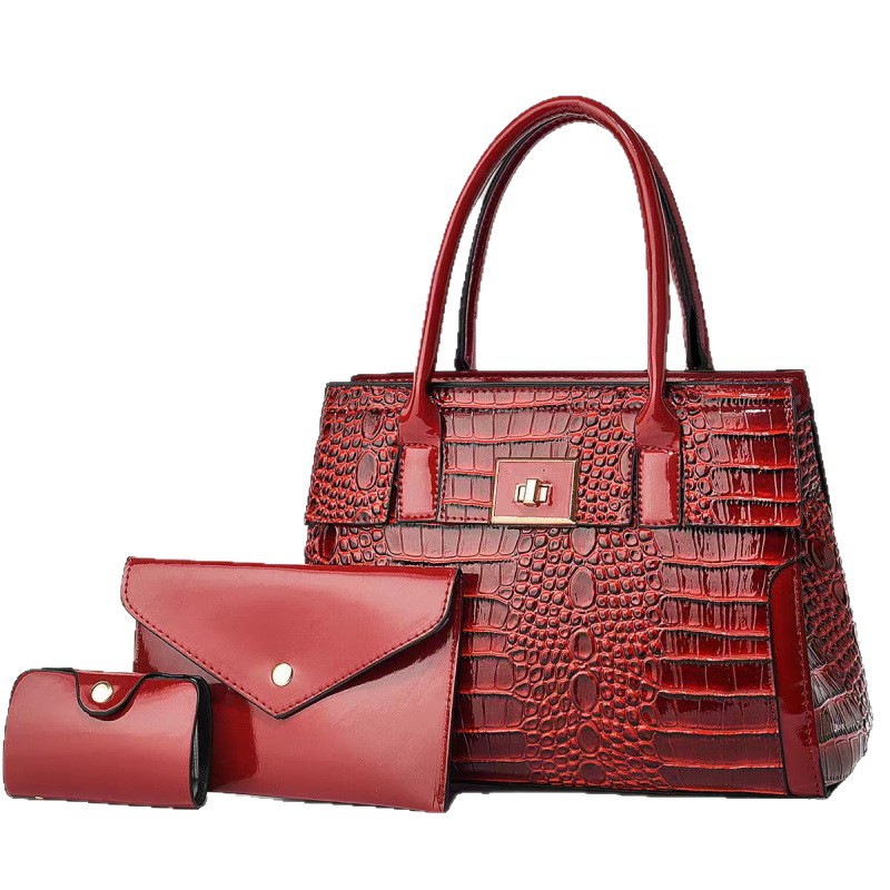 Bolsas de tres piezas para niños y madres 2025 bolsas de mano casuales atmósfera versátil de moda de hombro nuevo bolsos mochilas