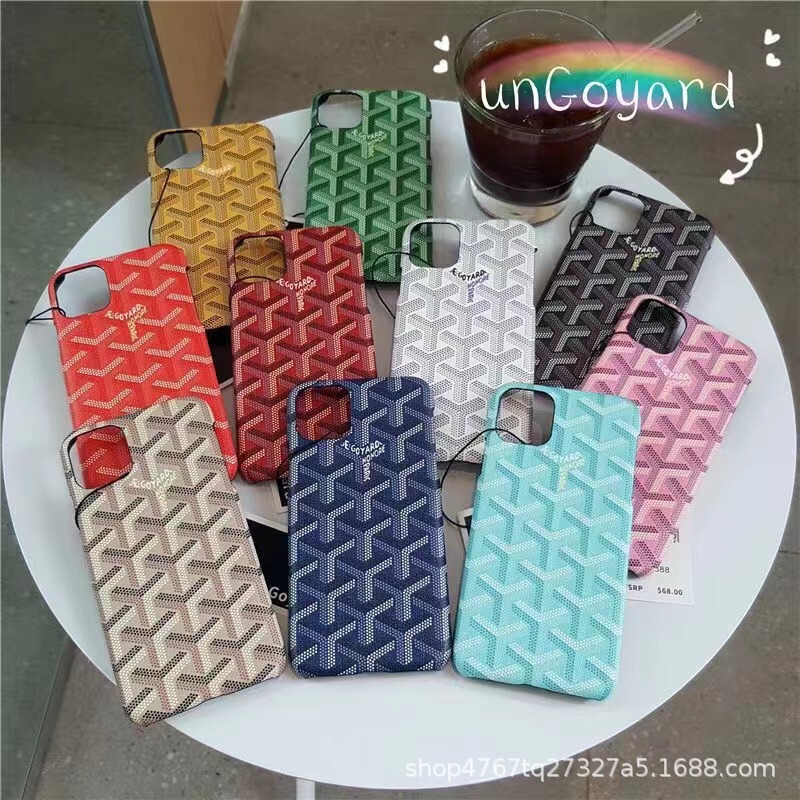 Suitable for Big-Name Apple 16Promax Mobile Phone Case Iphone13 Luxury 11 Dog Tooth Trendy Brand 15Pro Protective Cover Suitable for Big-Name Apple 16Promax Mobile Phone Case Iphone13 Luxury 11 Dog Tooth Trendy Brand 15Pro Protective Cover