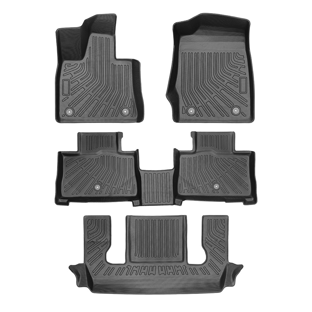 Aplicable a Lincoln Aviator 2020 - 2025 6 asientos TPE almohadilla de pie 3D todo el tiempo material cojín de colateral