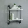 卧室壁挂式悬挂客厅书架
