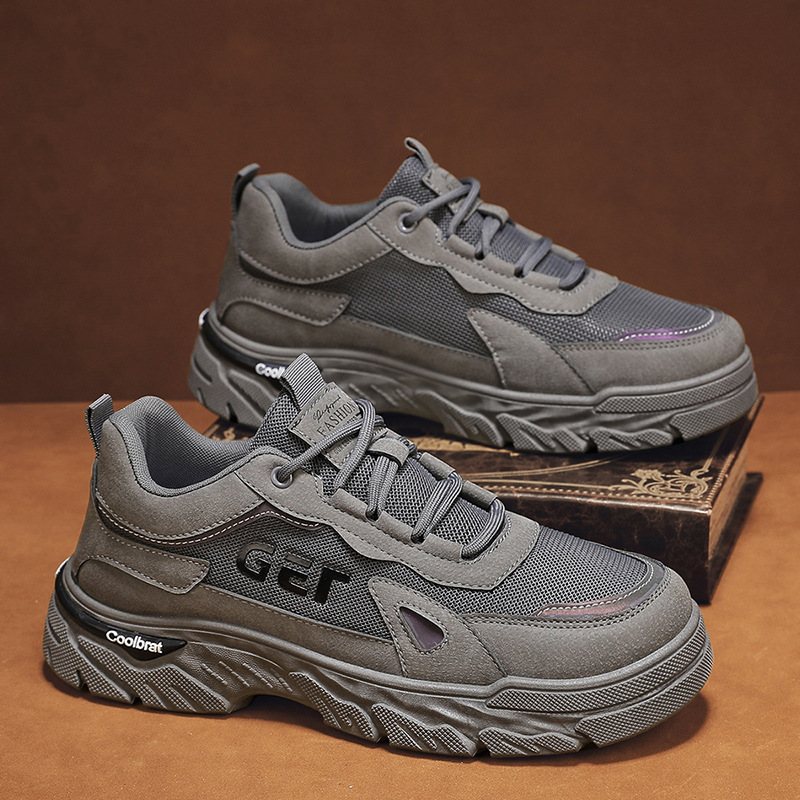 2024 otoño y invierno nuevo skate hombre botas Martin retro moda británica zapatos de tela de moda guapo zapatos de trabajo casuales para hombres