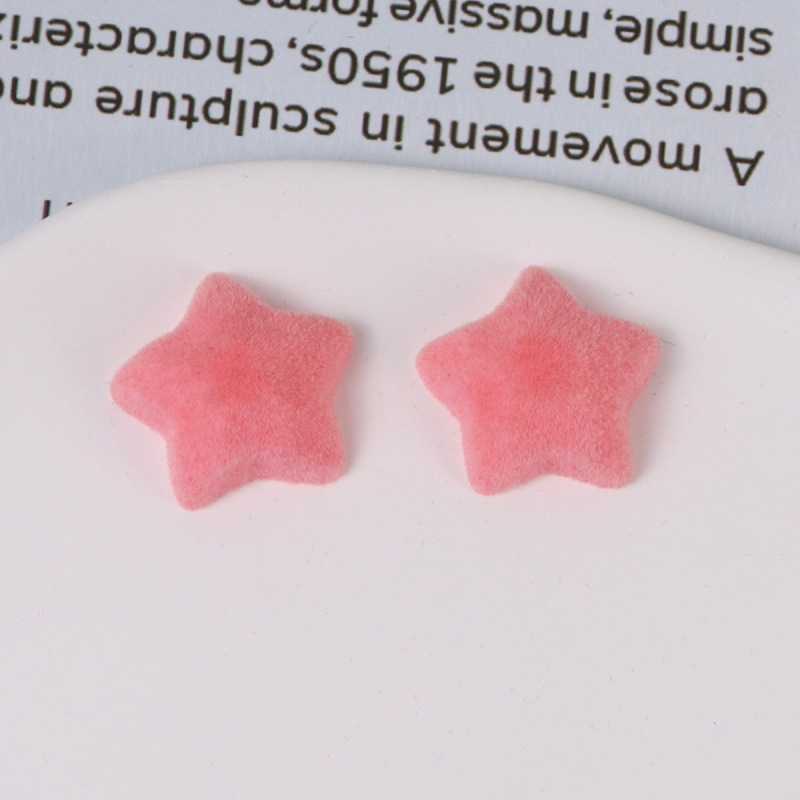 シンプルで多用途の豪華なカラフルな五芒星パッチアクセサリー diy ジュエリー帽子ヘアピンヘアアクセサリー材料卸売|undefined