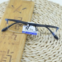 新款近视眼镜框金属男小框眼镜商务眼镜框架方形钢板半框镜架学生