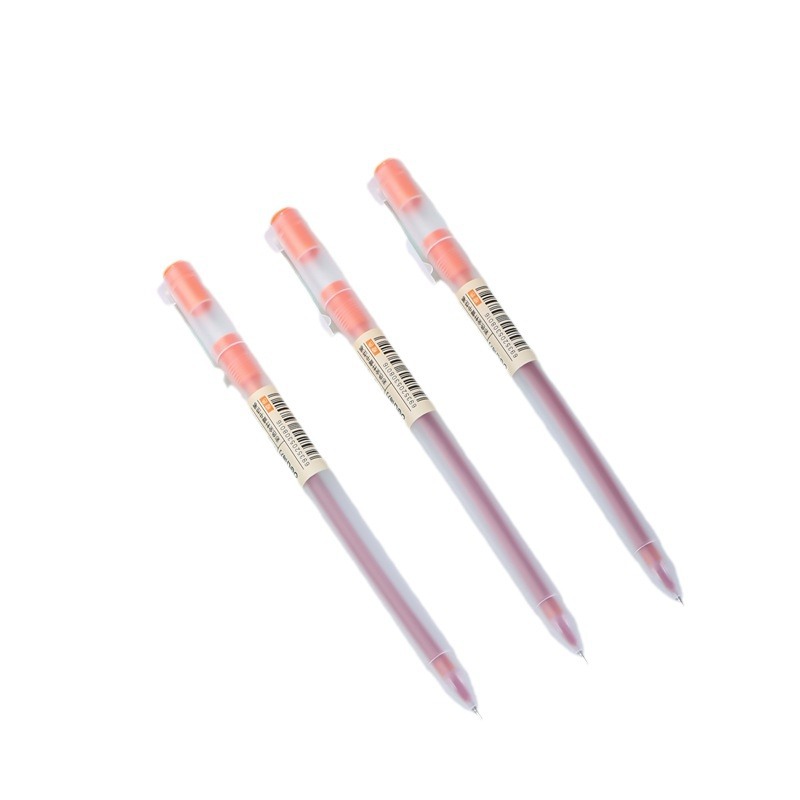 Deli a119 color gel pluma papelería firma pluma para estudiantes color simple agua pluma marcado pluma