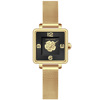 Golden swiss watch, square small quartz women's watch, famous watch, simple and elegant design, pink gold, wholesale