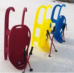 氷と雪の遊び 子供用スキー車 無動力アイスカー 遊び場そり アイスプライヤー そり そり スキーポット