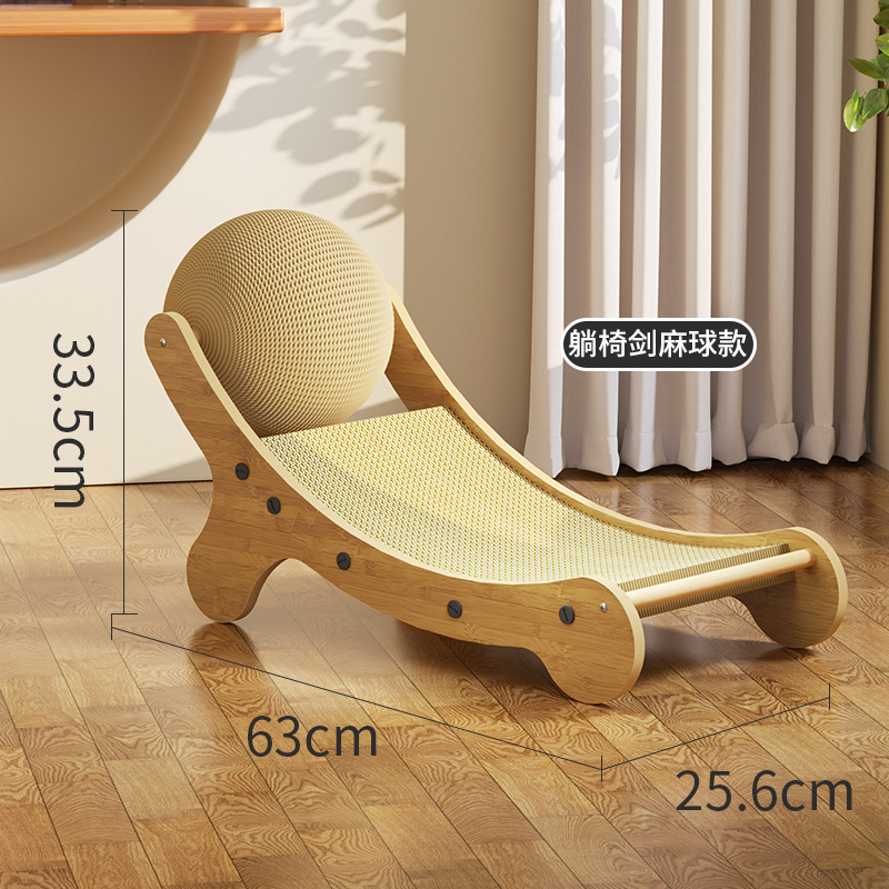 Sin caspa extra grande nido de gato cuerda de cáñamo de cuatro estaciones universal gato grande tablero de rasguño nido de gato papel corrugado tablero de garra de gato