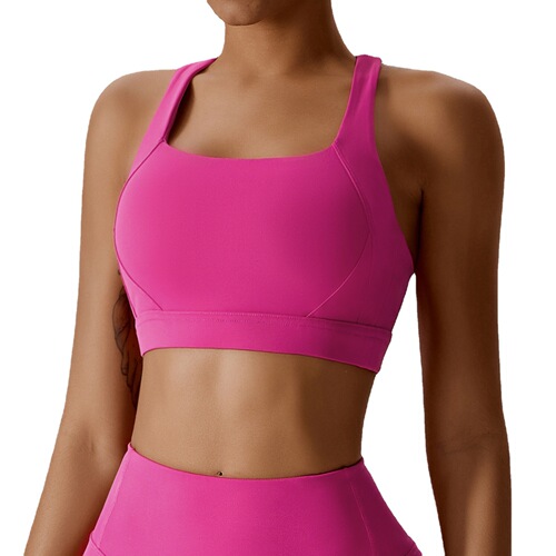 Yunsen tight-fitting yoga vest sports bra shock-proof high-intensity Pilates running outdoor fitness clothing for women 8047