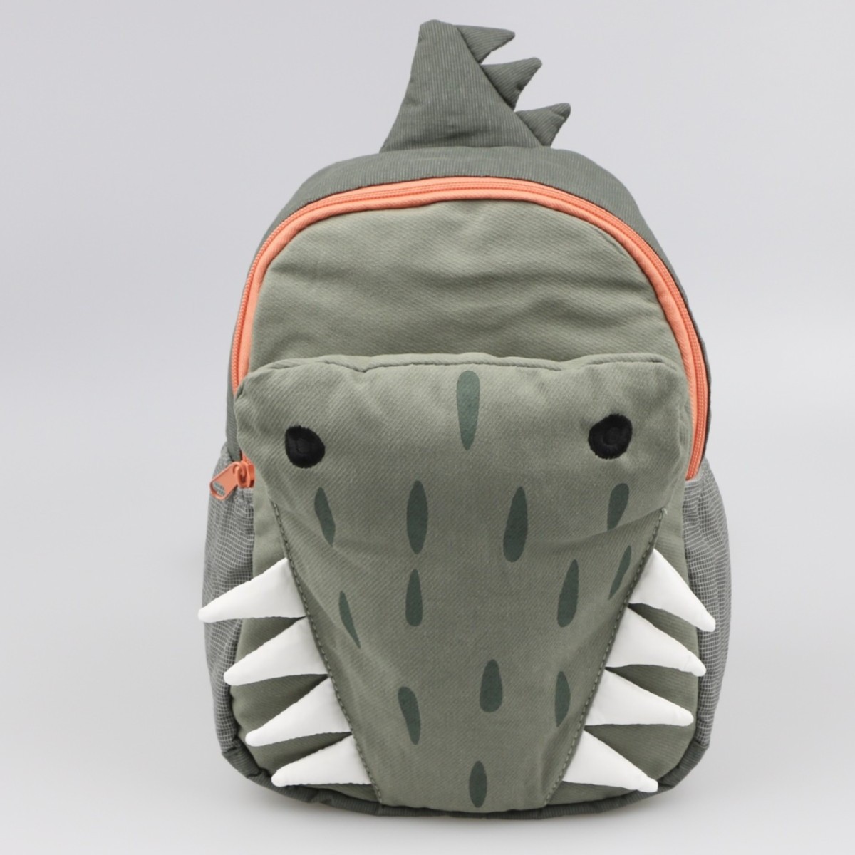 可爱个性立体幼儿园书包绿色小鳄鱼儿童背包收纳休闲百搭