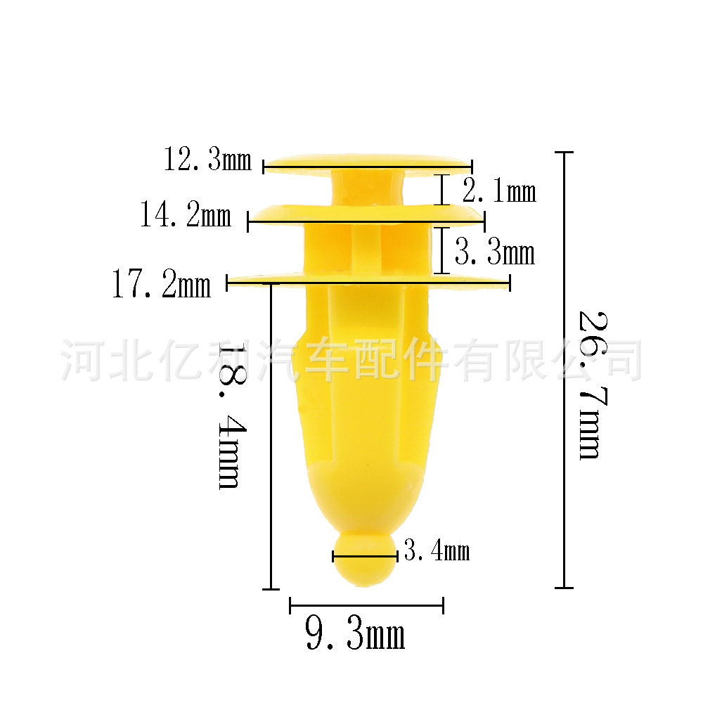 Hebilla de coche, hebilla de techo, hebilla de parachoques, hebilla de panel de puerta, hebilla de revestimiento de paletas, hebilla de plástico, hebilla de nailon