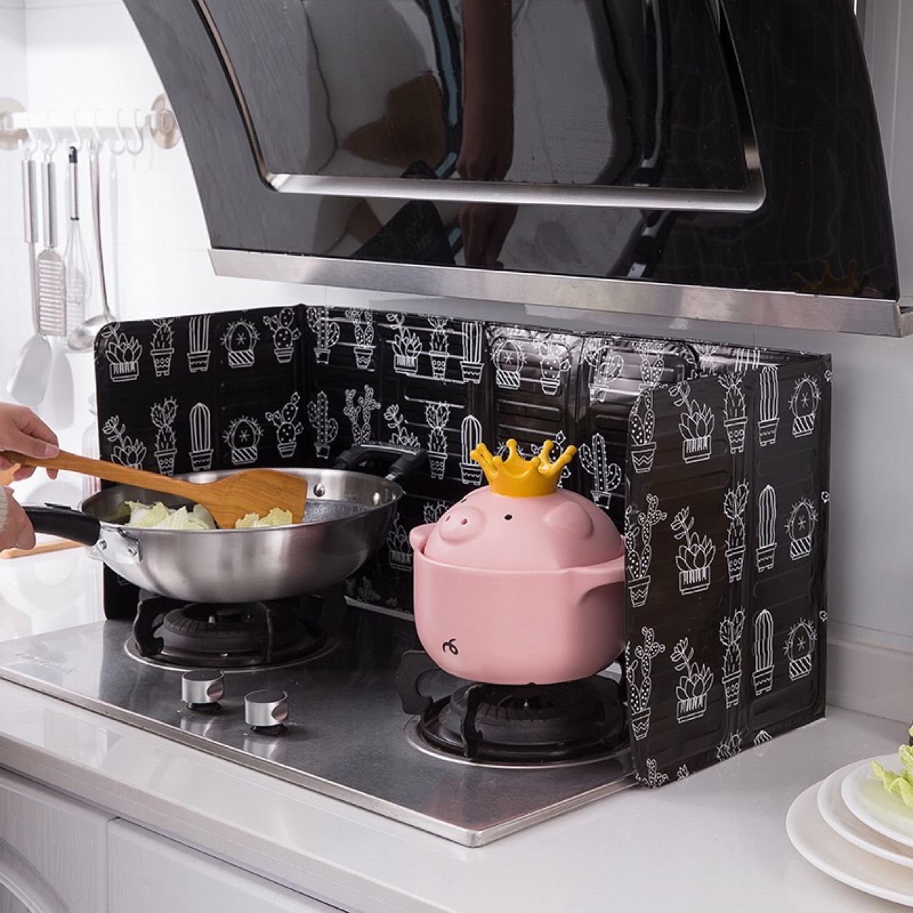 Household Gas Stove Oil Baffle Insulation Board Oil-Proof Board Oil Barrier Board