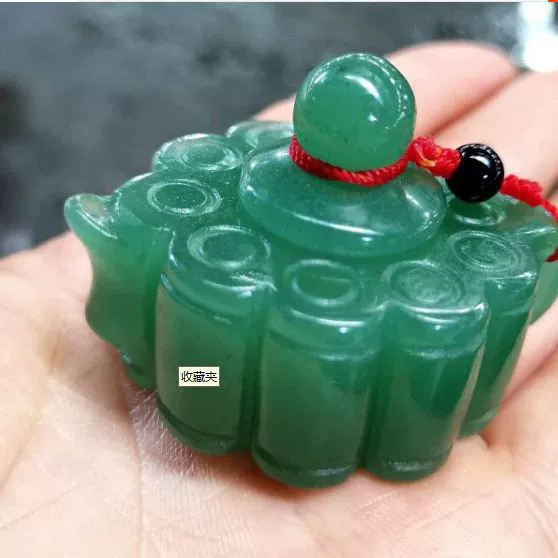 Replica from Khotan district jade, pen, arm jewelry, with gem