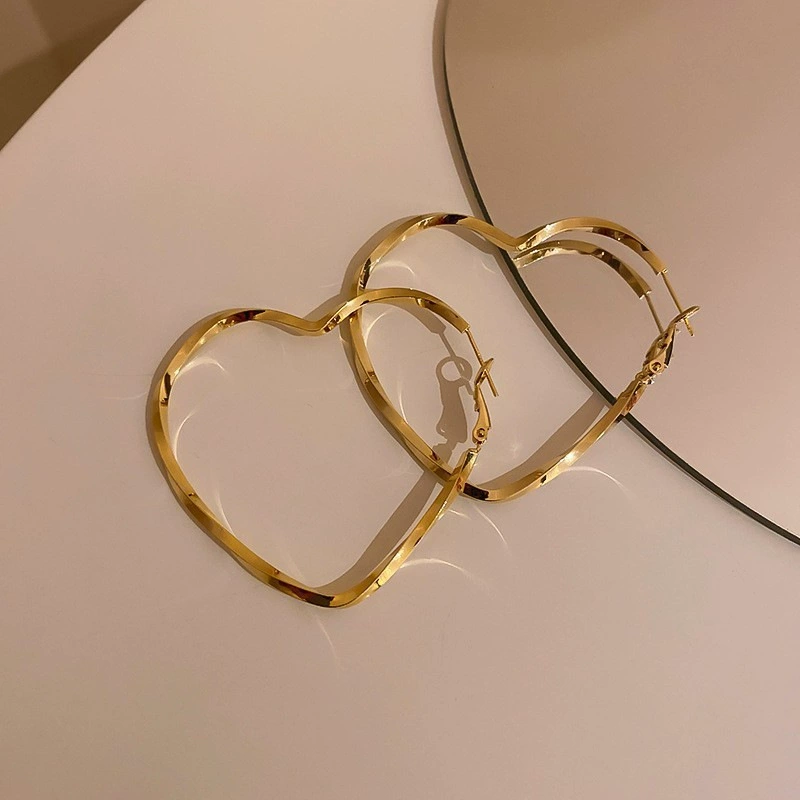 Серебряная игла, металлические модные сексуальные серьги, простой и элегантный дизайн, стиль лёгкой роскоши, стиль высокого качества