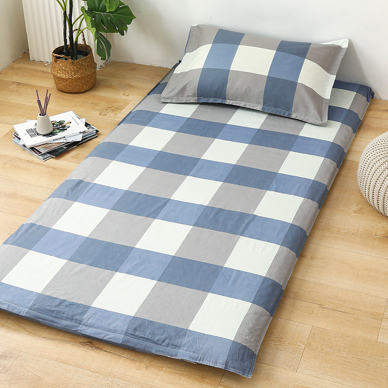 Funda de colchón funda de edredón de algodón puro dormitorio de estudiantes cama individual 90x200 funda de edredón 190 funda de colchón todo incluido 0.9