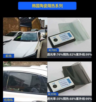 Automotive Film – window explosion-proof film Privacy Film - the-whole-car-bag-is-pasted-and-the-old-ones-are-removed-korean-ceramic-membrane-bottom-hidden