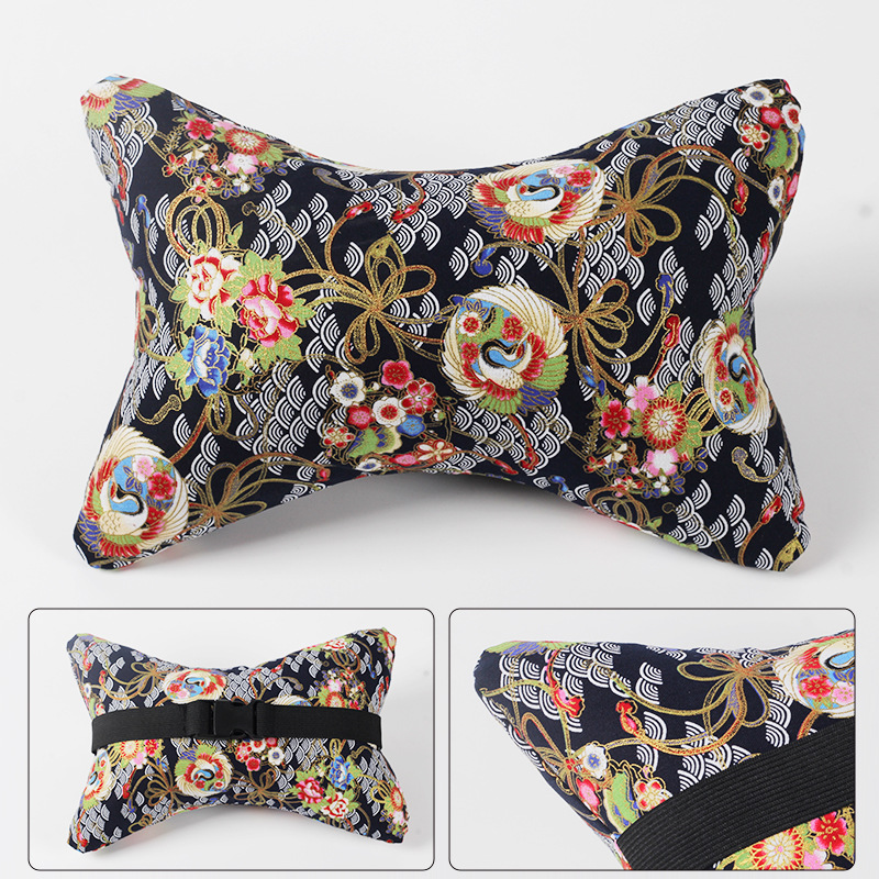 Cross-border exclusive for wind fabric headrest bone headrest RV seat accessories JDM racing chair backrest town universal