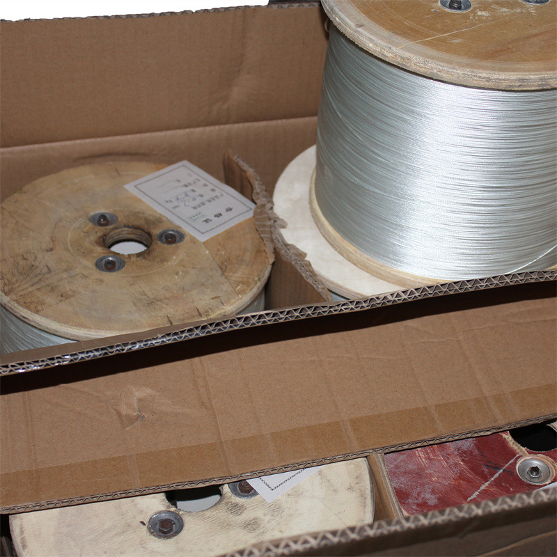 厂家玻璃纤维绳耐高温阻燃绝缘电热丝橡胶管密封条骨架玻璃绳批发