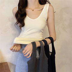 Women's Fleece Lined Thermal Vest Top Base Shirt Ladies' Waistcoat with Breast Pad Plus Size Thick Warm Innerwear Slim Fit