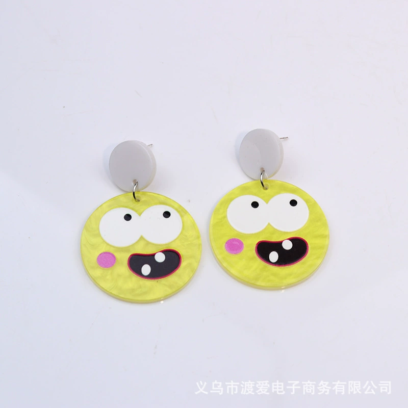 (Cross-border trading), acrylic earrings solar-powered, halloween